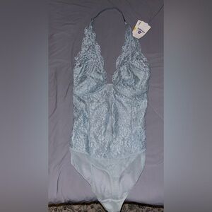 Cinderella Blue Lace Bodysuit by B. Tempt’D